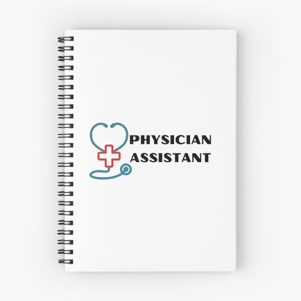 Item preview, Physician Assistant with stethoscope (black text) - PA designed and sold by CaitU.