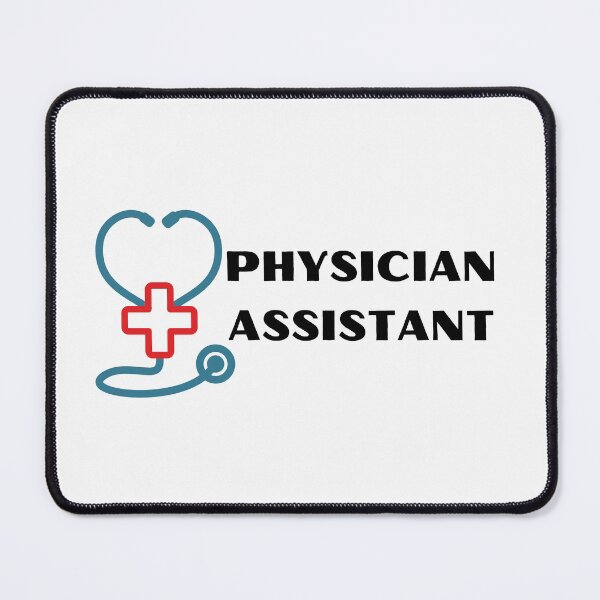 Item preview, Physician Assistant with stethoscope (black text) - PA designed and sold by CaitU.