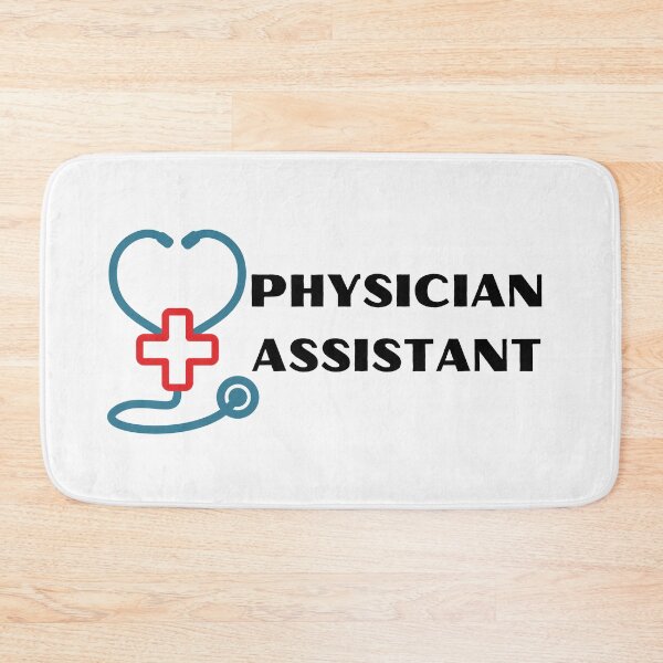Item preview, Physician Assistant with stethoscope (black text) - PA designed and sold by CaitU.