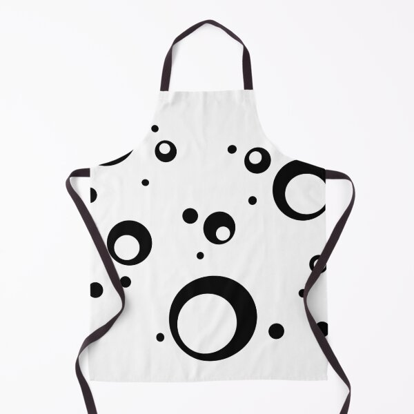 Item preview, Dalmatian bubbles Circle sphere Black and white Graphic square designed and sold by MirgoDesign.