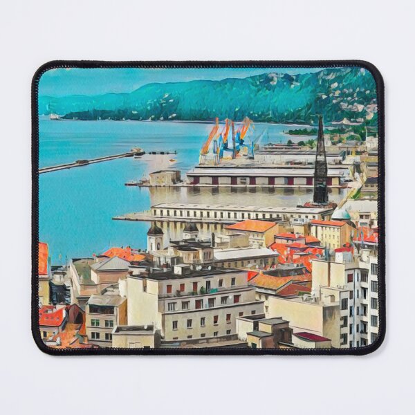 Trieste Italy Mouse Pad