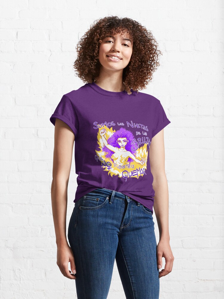 Vista alternativa de Camiseta clásica Nietas de las brujas