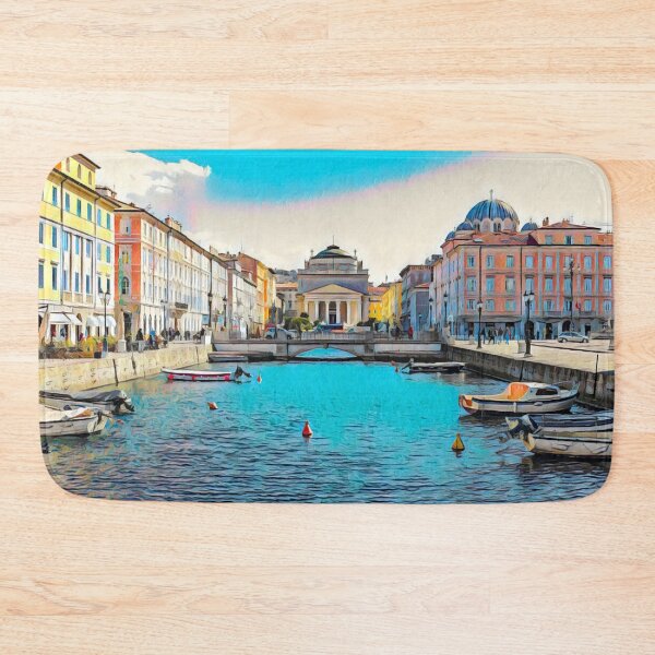 Item preview, Trieste Streets designed and sold by Sofia-Draws.