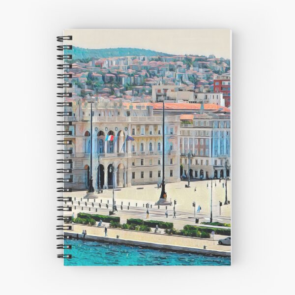Item preview, Trieste Skyline designed and sold by Sofia-Draws.