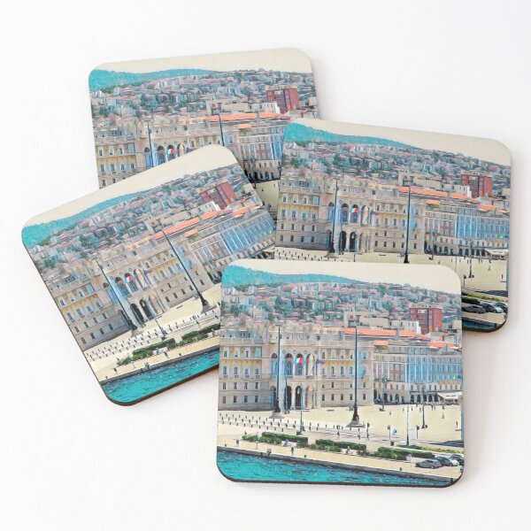 Item preview, Trieste Skyline designed and sold by Sofia-Draws.