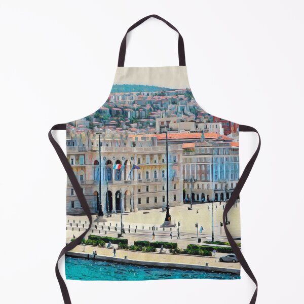 Item preview, Trieste Skyline designed and sold by Sofia-Draws.