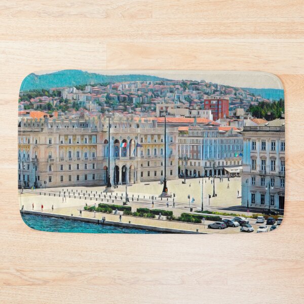 Item preview, Trieste Skyline designed and sold by Sofia-Draws.