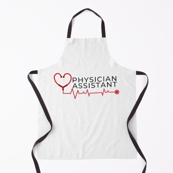 Item preview, Physician Assistant with stethoscope heart beat (black text)- PA Grad Gift - PA Graduation Gift designed and sold by CaitU.