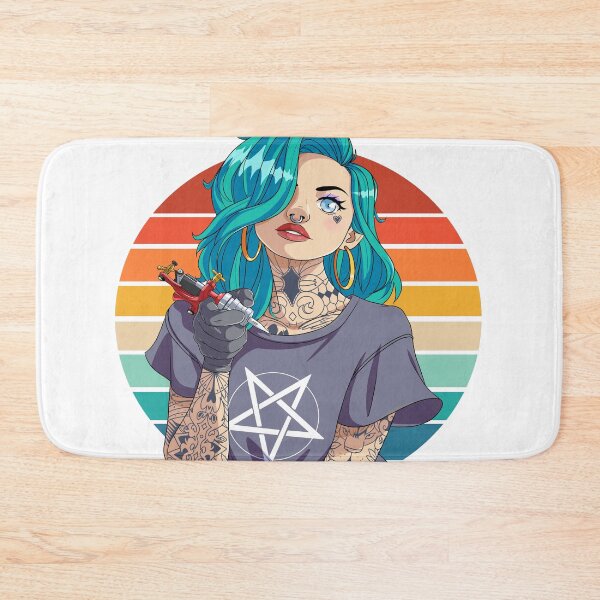 Item preview, Tattoo Artist Female Tattooer Sexy Pinup Girl designed and sold by Nosek1ng.