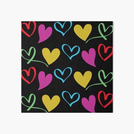 Item preview, Colorful Hearts - Valentine's Day Special designed and sold by scjes23.