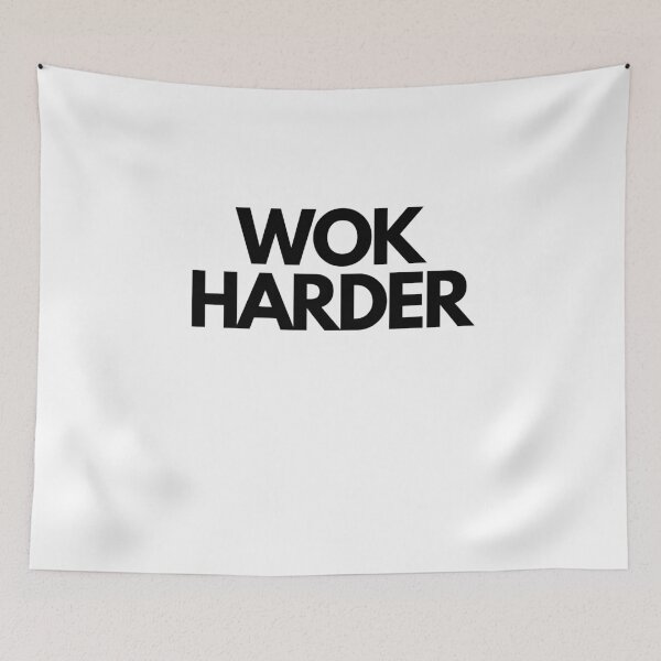 Item preview, WOK HARDER designed and sold by kimuchiyo.