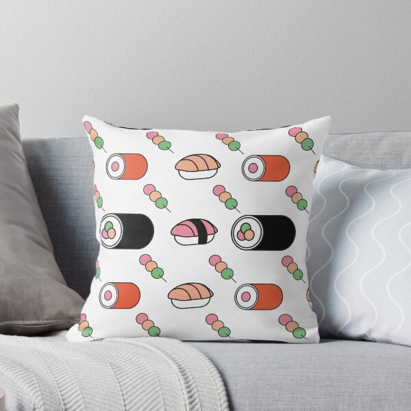 Item preview, cute japanese food sushi and sweets pattern designed and sold by DurianDesign.