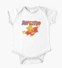 Super Ted Short Sleeve Baby One-Piece