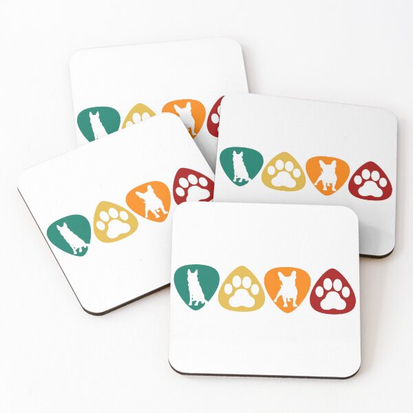 Item preview, Just Want to Play the Guitar and Pet My Dog Vintage Pack designed and sold by Artventurous.
