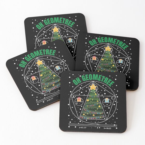 Item preview, Oh Geometree Funny Geometry Math Science Teacher Christmas designed and sold by GravitiTees.