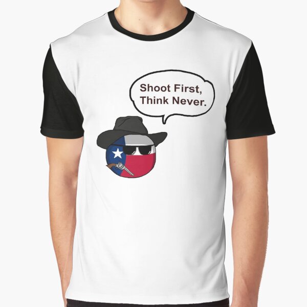 Countryballs de Texas Camiseta gráfica