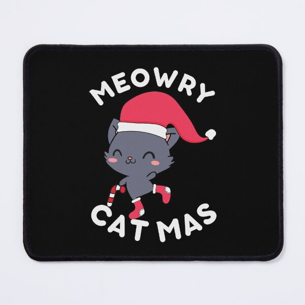 Item preview, Kawaii Christmas Cat - Meowry Catmas designed and sold by Caregiverology.