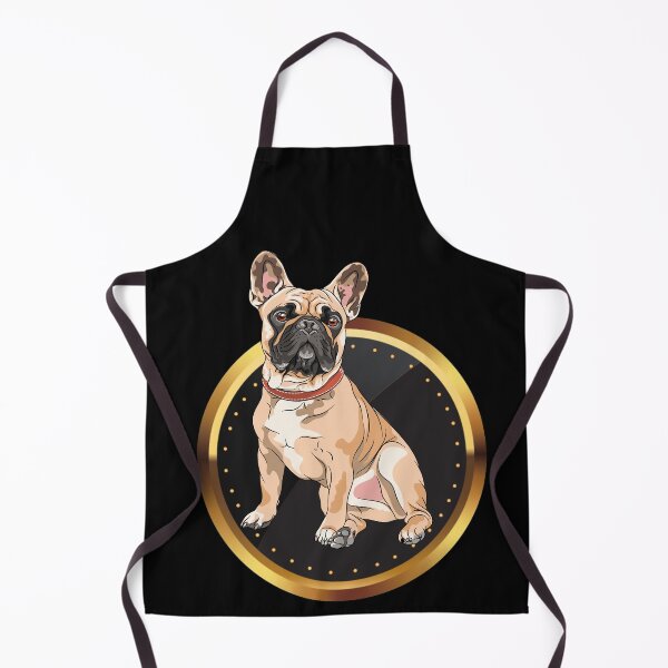 Item preview, French Bulldog on a Black Gold Medal Plate designed and sold by Keffy.