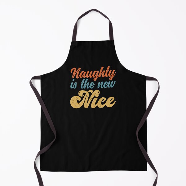 Item preview, Naughty is the New Nice Retro Distressed designed and sold by odrito.