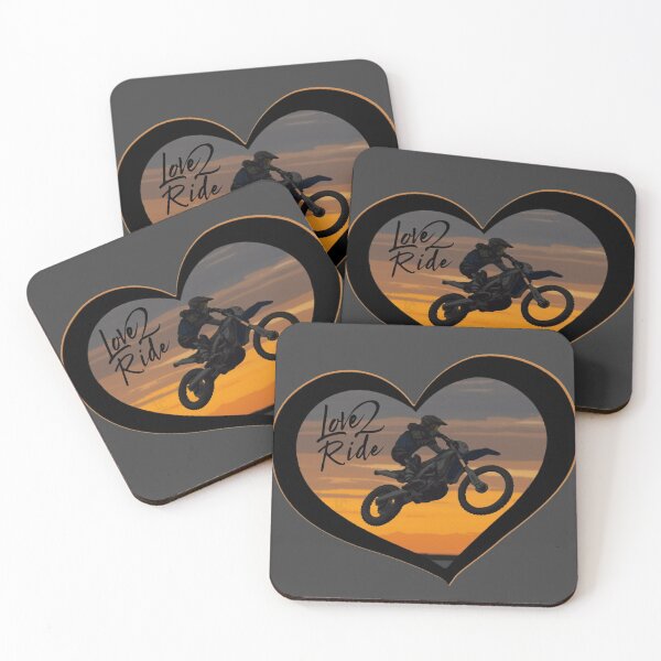 Artikelvorschau, Love 2 Ride Motocross-Design für Motocross-Enthusiasten entworfen und verkauft von LifeCrush.