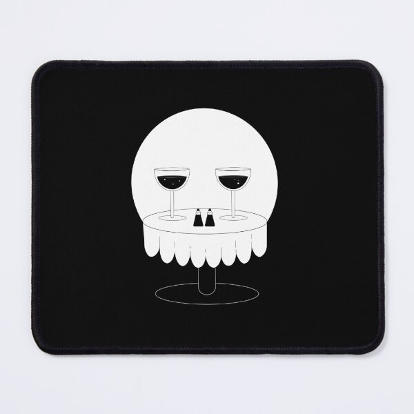 Item preview, ghost date vector art skull illusion designed and sold by tita74.