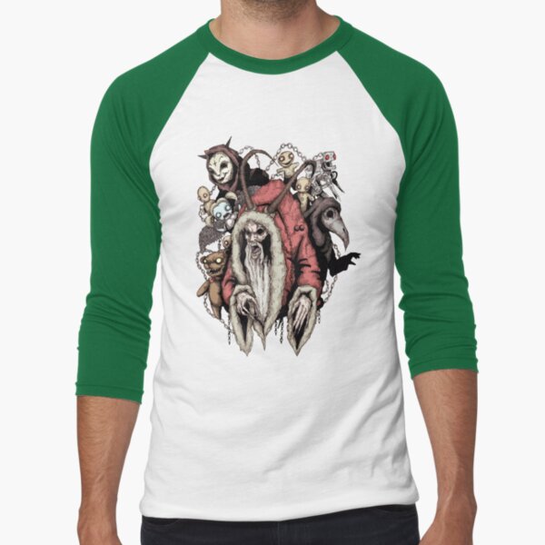 Krampus 2.0 Baseball ¾ Sleeve T-Shirt