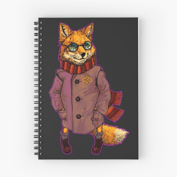 Item preview, red fox in coat designed and sold by Niti-Niti.