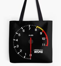 NISSAN N カ イ ン ン (NISSAN Skyline) R33 NISMO rev counter Tote Bag