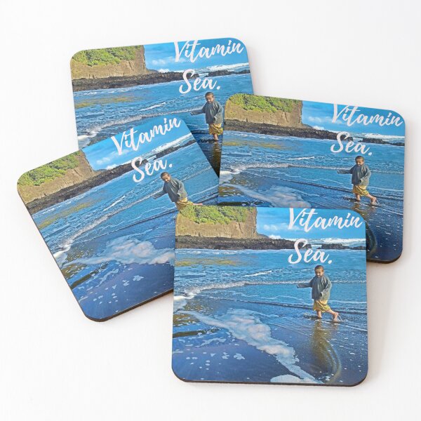 Item preview, I need Vitamin Sea- Stunning beach and ocean lover featuring a gorgeous New Zealand beach  designed and sold by CristalleLisa.