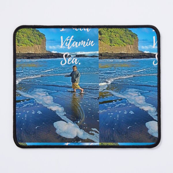 Item preview, I need Vitamin Sea- Stunning beach and ocean lover featuring a gorgeous New Zealand beach designed and sold by CristalleLisa.