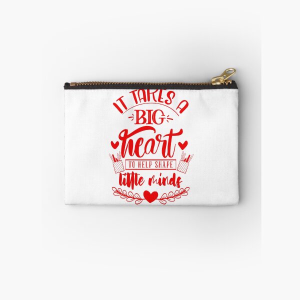 Item preview, It Takes A Big Heart To Help Shape Little Minds Teacher Quote designed and sold by Open Canvas.