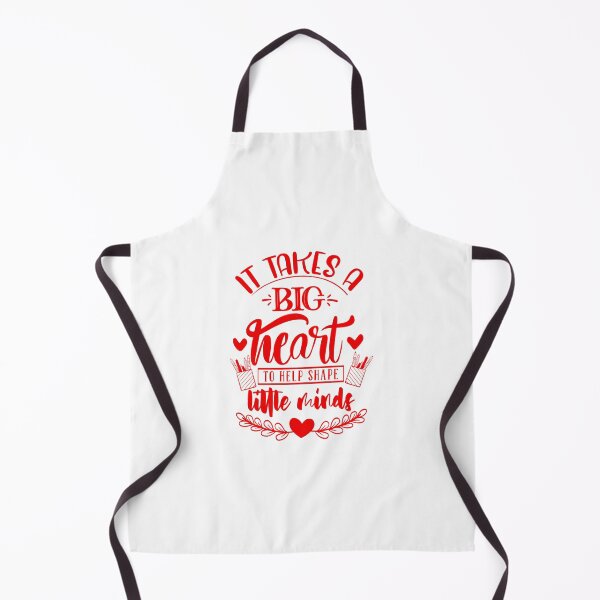 Item preview, It Takes A Big Heart To Help Shape Little Minds Teacher Quote designed and sold by Open Canvas.