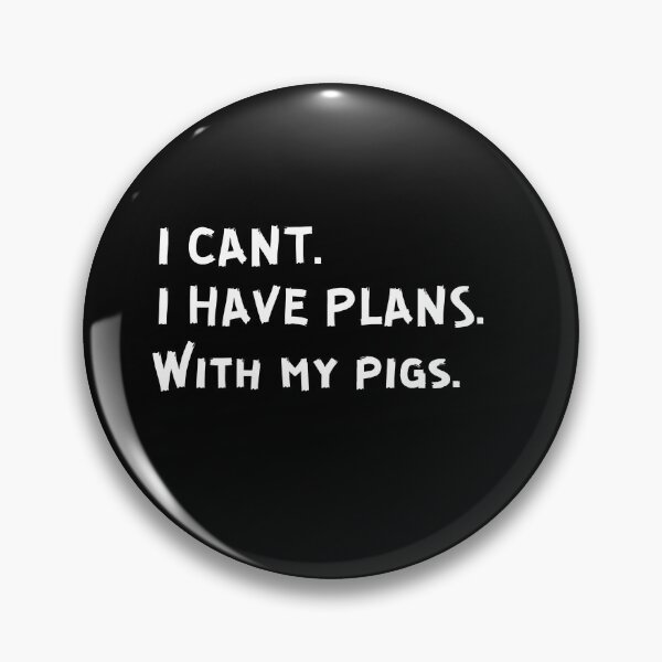 Item preview, Fun and Humour Pig Quote designed and sold by Brimwood.