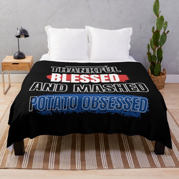 Item preview, Thankful Blessed And Mashed Potato Obsessed. designed and sold by ELEGANTRETRO.