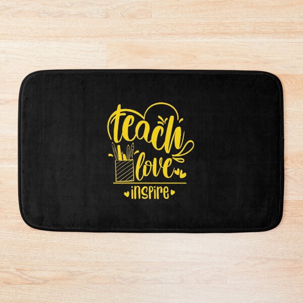 Item preview, Teach Love Inspire Teacher Quote designed and sold by Open Canvas.
