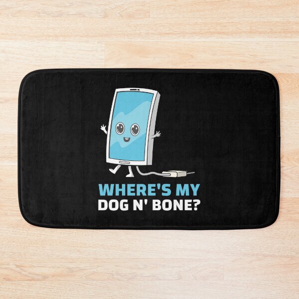 Item preview, Where's My Dog n' Bone? - Phone - Cockney Rhyming Slang designed and sold by Shirtlify.