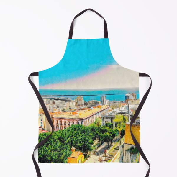 Item preview, Cagliari Vintage Travel designed and sold by Sofia-Draws.
