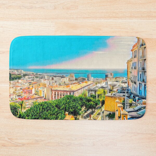Item preview, Cagliari Vintage Travel designed and sold by Sofia-Draws.