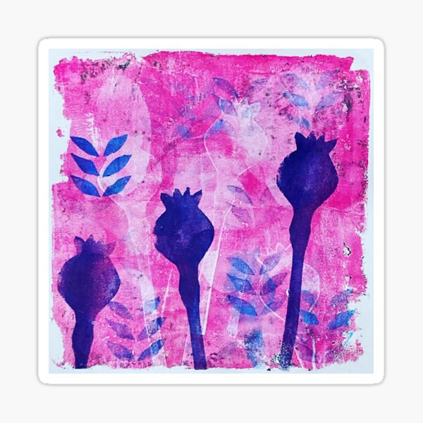 Item preview, Pink Poppy Heads designed and sold by Hollys-Prints.