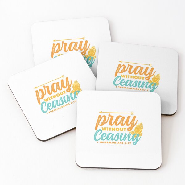 Item preview, 1 Thessalonian 5:7 Praying Bible Verse designed and sold by garmentoffaith.