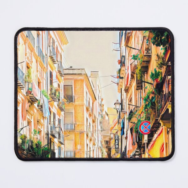 Item preview, Cagliari Streets designed and sold by Sofia-Draws.