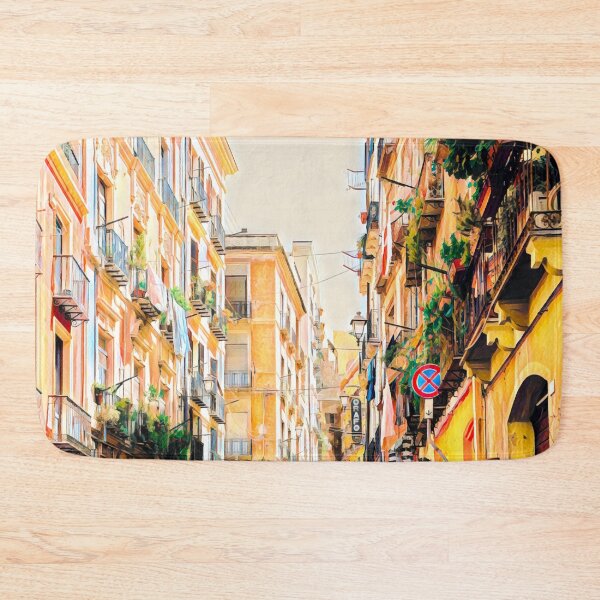 Item preview, Cagliari Streets designed and sold by Sofia-Draws.