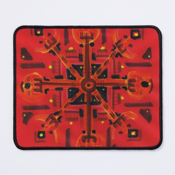 Item preview, Red runic protector designed and sold by Chipchaman.