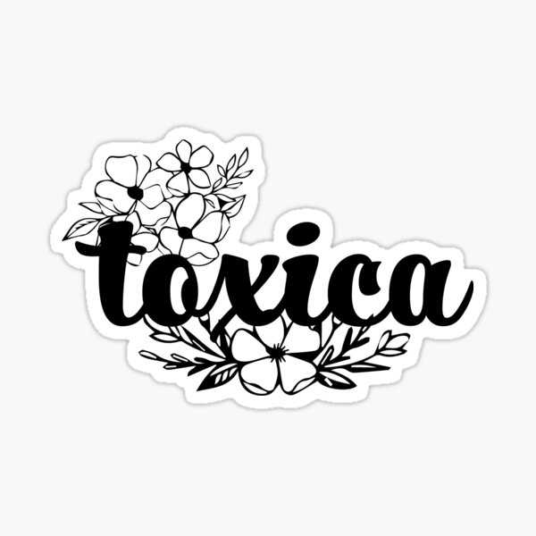 Item preview, toxica floral designed and sold by orchidgd.