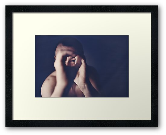 Self Portrait Photographer Edward Olive Ra4 Darkroom Handmade Print C41 Color Negative Analog Film Photo By