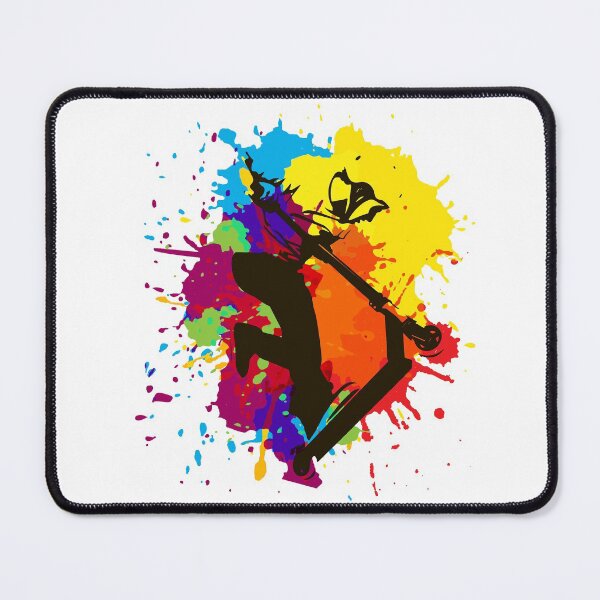 Item preview, Abstract scooter stencil designed and sold by xtrancer.