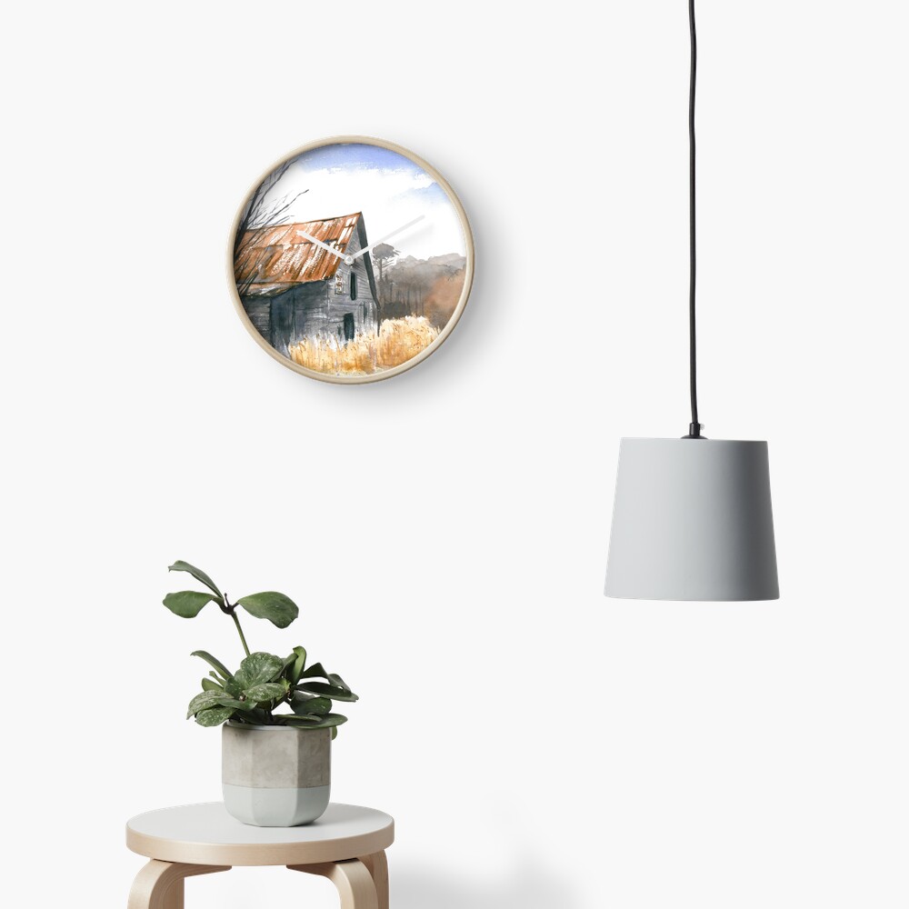 Item preview, Clock designed and sold by ABillingsArt.