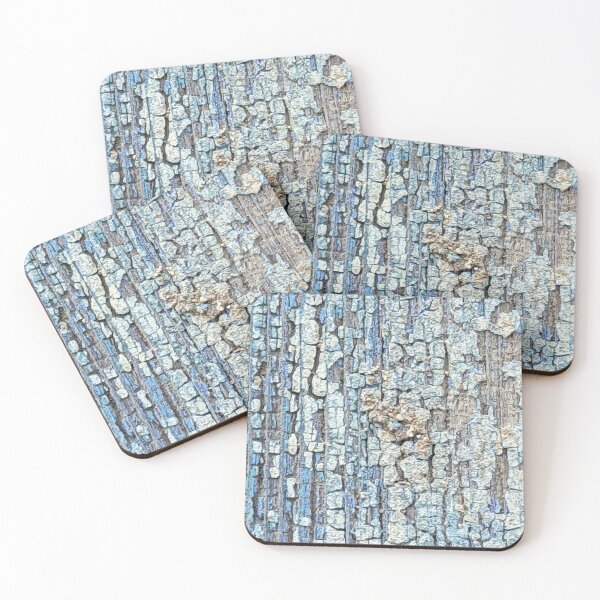Item preview, Blue Crackle (weathered paint abstract) designed and sold by aeolia.