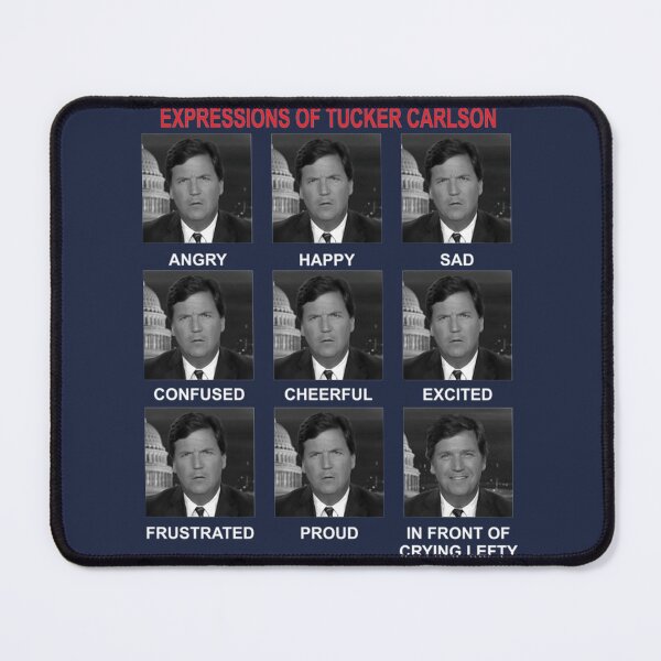 Item preview, Expressions of Tucker Carlson   designed and sold by WisokyPeyton.
