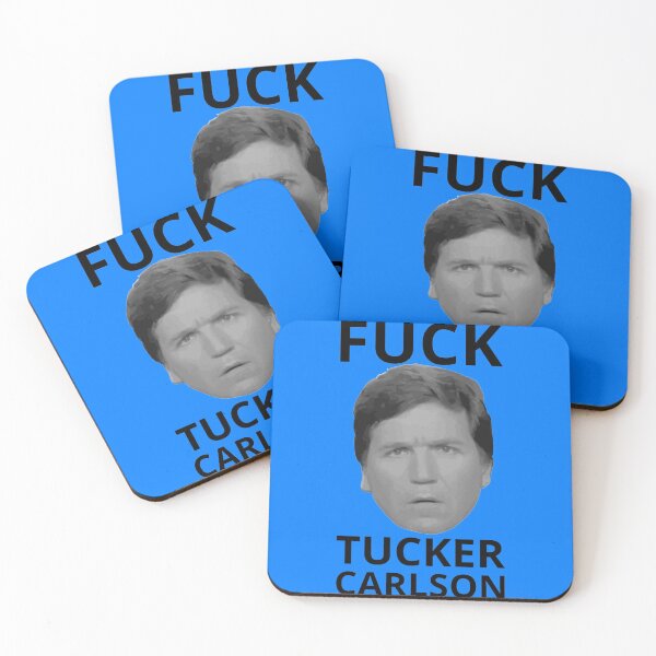 Item preview, Fuck Tucker Carlson Face   designed and sold by WisokyPeyton.